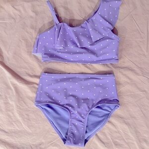 GAP Purple Polka Dot Bikini Set. Never worn.